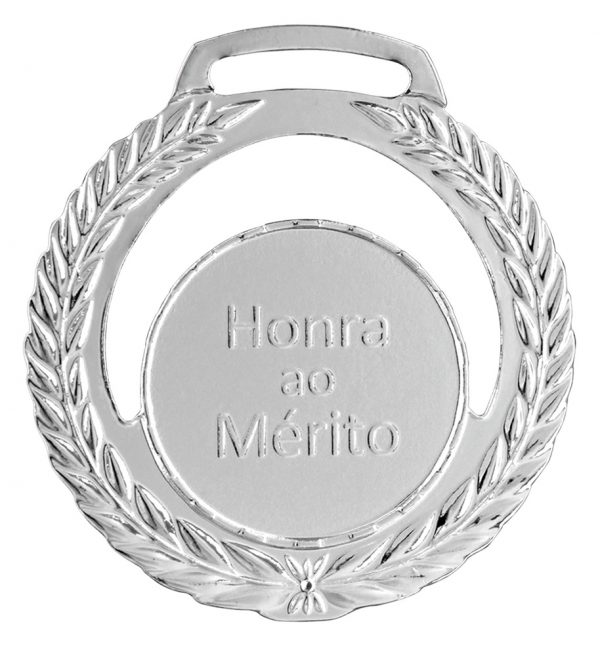 Medalha 01 prata Honra ao Mérito | TOPTROFÉUS