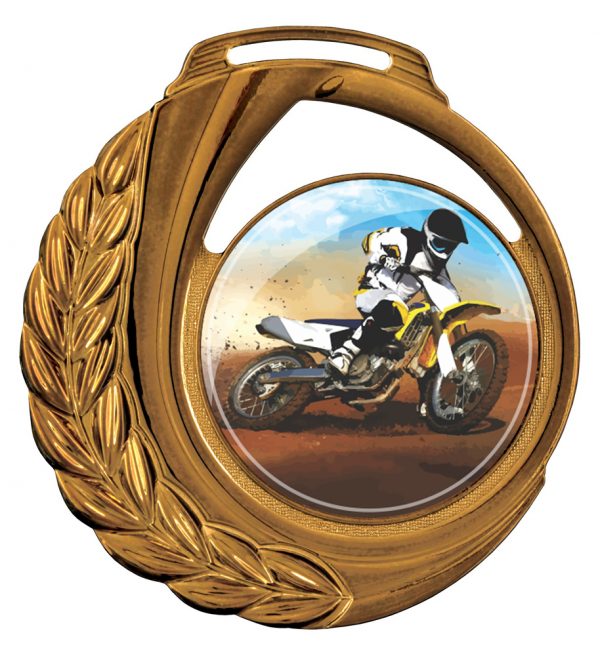 Medalha 13 bronze Adesivo | TOPTROFÉUS
