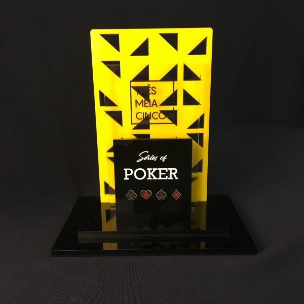 Troféu de Poker - 365 Series of Poker | Top Troféus - Brasília - DF